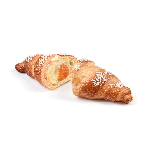 Cornetto vegano curvo albicocca 50pz x 85gr.